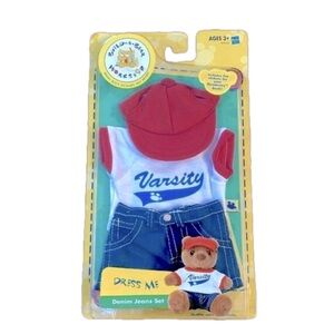 Build A Bear Outfit Workshop Varsity Denim Jeans Set